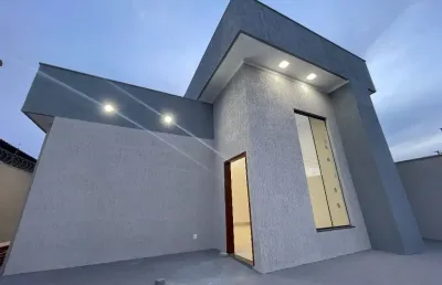 Casa nova e pronta para morar com 3 quartos sendo uma suíte no jardim morumbi itumbiara