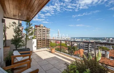 Apartamento com 4 quartos para alugar na rua santo inácio, 510, moinhos de vento, porto alegre por r$ 12.000