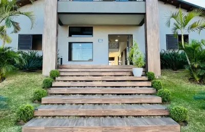 Casa de alto padrão no condomínio reserva da fazenda - embu-guaçu, sp.
