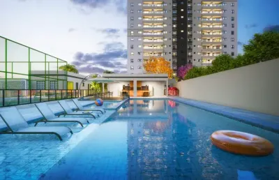 Apartamento de 2 e 3/4 -Patamares