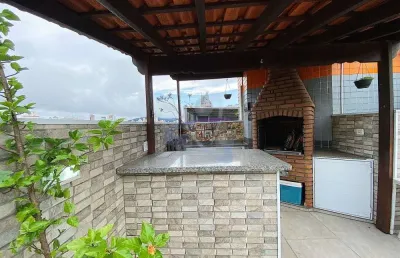 Cobertura triplex, 185m², 3 dorm. 1 suíte, garagem demarcada
