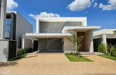 Casa em condomínio em residencial terras da fazenda  - marília, sp