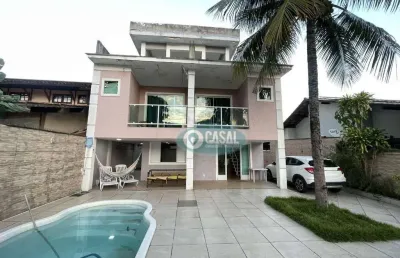 Casa em piratininga com 05 quartos, piscina e churrasqueira!.