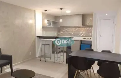 Flat com 1 dormitório à venda, 40 m² por r$ 450.000,00 - itaipu - niterói/rj
