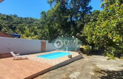 Casa linear com 04 quartos, piscina e amplo quintal em várzea das moças - niterói/rj!