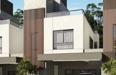 Casa em condomínio para venda em curitiba, campo comprido, 3 dormitórios, 1 suíte, 3 banheiros, 2 vagas