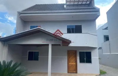 Sobrado em condomínio para venda em curitiba, uberaba, 3 dormitórios, 1 suíte, 3 banheiros, 1 vaga