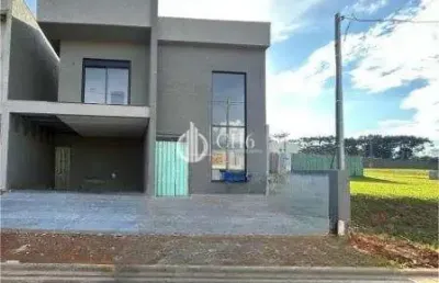 Casa em condomínio fechado com 3 quartos à venda no Contorno, Ponta Grossa 