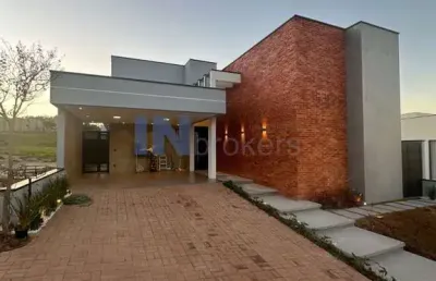 Casa térrea a venda no condomínio brisas jundiaí com 4 suítes, closet, área gourmet, 4 vagas, jd novo mundo- jundiaí