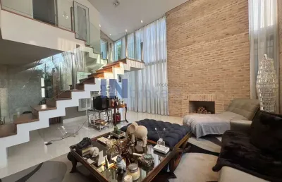 Casa alto padrão a venda com 450 m² de ac, 3 suítes, área gourmet, spa para 8 pessoas e sauna no condomínio veduta rossa, em jundiaí sp