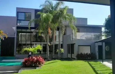 Casa em condomínio fechado com 5 quartos à venda na avenida das américas, barra da tijuca, rio de janeiro por r$ 13.990.000
