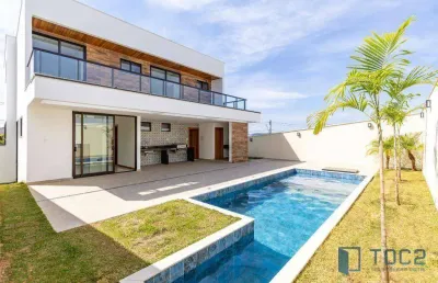 Casa com 3 suítes, piscina, área gourmet, à venda, 350 m² por r$ 1.990.000 - alphaville - juiz de fora/mg