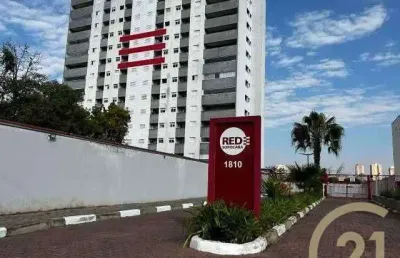 Apartamento com 1 dormitório à venda, 44 m² por r$ 370.000,00 - edifício red sorocaba - sorocaba/sp