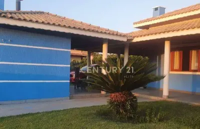 Chácara com 3 dormitórios à venda, 1000 m² por r$ 1.100.000,00 - condomínio pinheiro do lago - alambari/sp