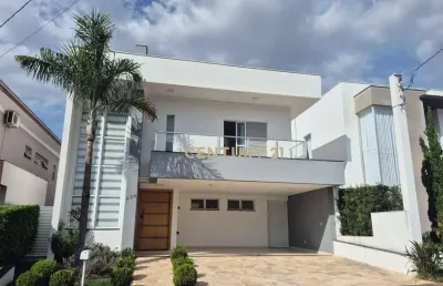 Casa com 3 dormitórios para alugar, 300 m² por r$ 12.780,00/mês - condomínio giverny - sorocaba/sp
