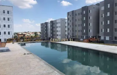 Apartamento com 2 dormitórios para alugar, 42 m² por r$ 1.720/mês - condomínio residencial ibiti reserva - sorocaba/sp