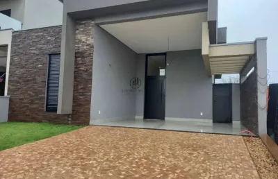 Casa de condomínio à venda, no condomínio reserva santa ana,  em ribeirão preto, reserva santanna, com 3 quartos, 145m²