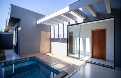 Casa térrea, no condomínio reserva imperial, com 3 suítes, 150m²