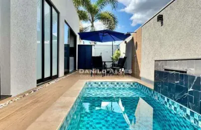 Casa de condomínio à venda em ribeirão preto, recreio das acácias, com 3 quartos, 150m²