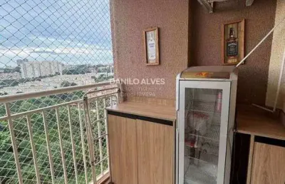Apartamento à venda, no residencial barão do bananal,  em ribeirão preto, jardim anhangüera, com 2 quartos, 53m²