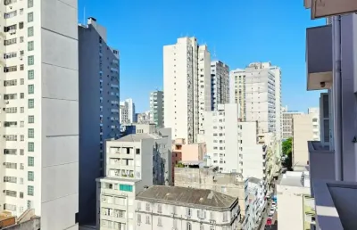 Vista panorâmica e muito sol – 2 dormitórios no centro histórico de porto alegre