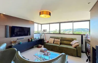 Apartamento alto padrão com vista panorâmica, lareira, churrasqueira e 2 vagas no vila ipiranga!