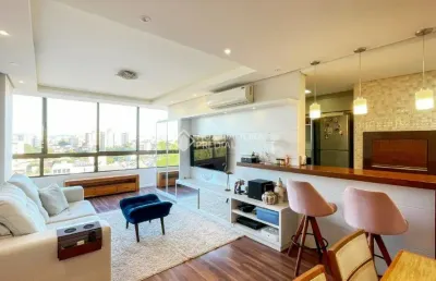 Lindo apartamento semi mobiliado com suíte, closet e 2 vagas no cristo redentor!