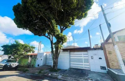 Espaçosa casa à venda com terreno de 287,50m², com frente de 11,50m e 25m de comprimento com 4 dormitórios - pitimbu - natal/rn - ca0115
