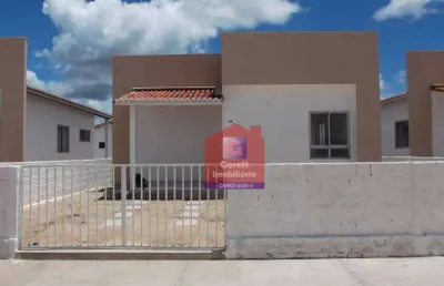 Casa com 2 dormitórios, 70 m² - venda ou aluguel - japecanga - macaíba/rn - ca0239