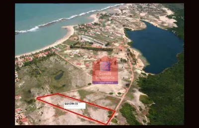 Terreno à venda, 12890 m² - praia de tabatinga - nísia floresta/rn - te0021