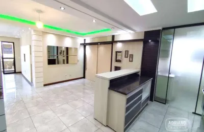 Apartamento com 3 dormitórios para alugar, 107 m² por r$ 4.699,94/mês - capoeiras - florianópolis/sc