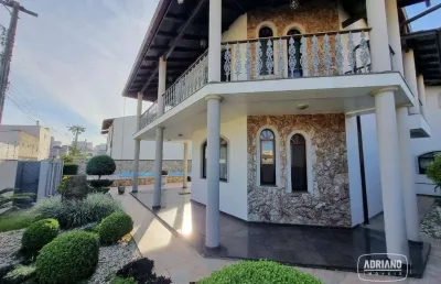 Casa com 4 dormitórios e piscina à venda, 369 m² por r$ 1.500.000 - praia comprida - são josé/sc