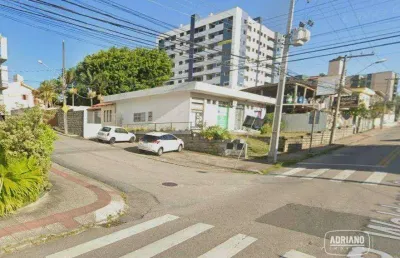 Terreno à venda, 1042 m² com casa e lojas comerciais por r$ 2.800.000 - capoeiras - florianópolis/sc