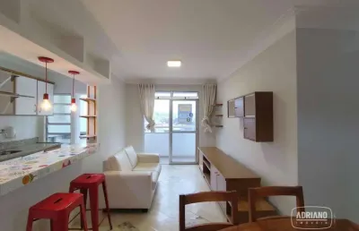 Apartamento com 2 dormitórios para alugar, 63 m² por r$ 4.269,25/mês - capoeiras - florianópolis/sc