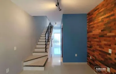 Casa com 2 dormitórios para alugar, 69 m² por r$ 2.780,44/mês - potecas - são josé/sc