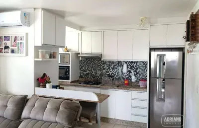 Apartamento com 2 dormitórios à venda, 46 m² por r$ 329.000,00 - capoeiras - florianópolis/sc