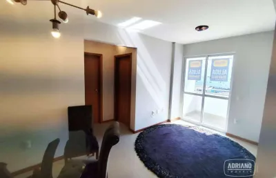 Apartamento com 2 dormitórios para alugar, 53 m² por r$ 2.640,37/mês - pedra branca - palhoça/sc