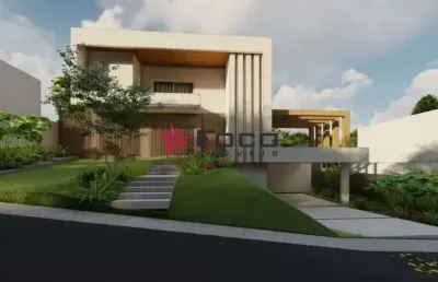 Casa á venda com 4 suítes, 500m2, em condomínio fechado - urbanova