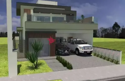 Casa em condomínio fechado com 2 quartos à venda na Rua Feteasca Alba, Residencial Colinas, Caçapava