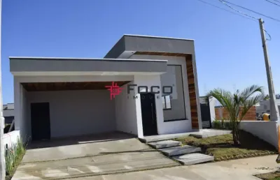Casa térrea - condomínio residencial malibu - caçapava - 135m²
