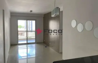 Apartamento à venda, 80m2, 3 dormitórios, churrasqueira na varanda - jardim aquarius