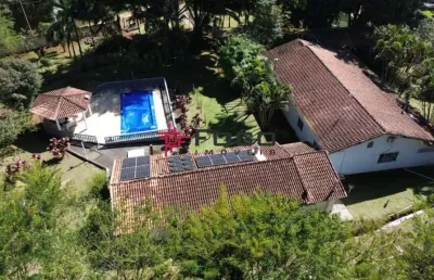 Chácara com casa de 250m² - 03 dormitórios sendo 01 suíte - recanto ippensen - 22.000m² de terreno