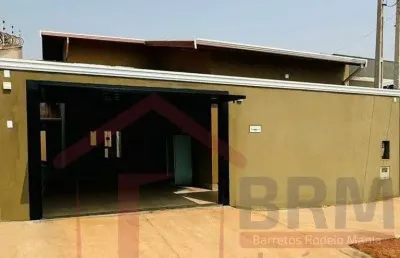 Residência a venda (em fase de acabamento) no mais parque em barretos-sp