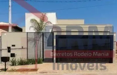 Residência a venda no jardim europa em barretos-sp.