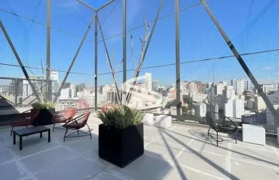 Apartamento com 1 dormitorio para alugar, 32 m2 por r$ 5.124,37/mes - consolacao - sao paulo/sp
