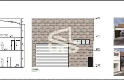 Breve lancamento galpao novo para locacao 480 m2 com mezanino na rua nigata, jardim japao