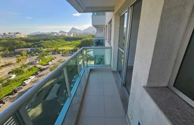Apartamento para alugar, no union square suites, em rio de janeiro, barra olímpica, com 2 quartos, 76,80m²