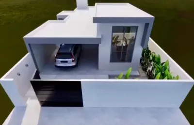 Casa de 3 quartos (uma suíte) em construção com 125 m2 no cond. montreal - r$400.000,00 - whatsapp:84 9.9145.9638