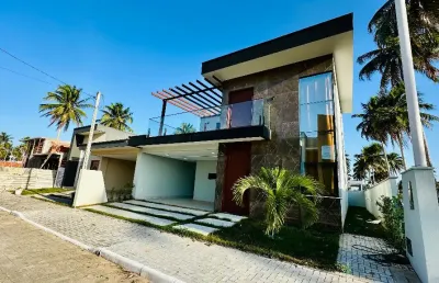 Casa duplex no cond. cajupiranga com cinco quartos - 215 m2 - r$950.000,00 - whatsapp:84 9.9145.9638