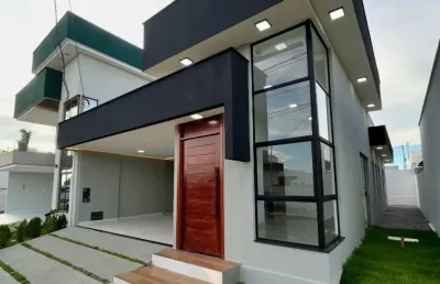 Cond. ecoville ii, casa térrea com três suítes - 117 m2 - r$490.000,00 - whatsapp:84 9.9145.9638